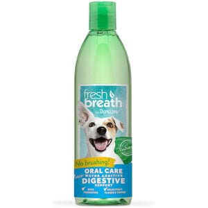 Στοματικό διάλυμα για σκύλους TropiClean Fresh Breath Plus Digestive Support Water Additive 470ml