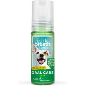 Αφρός για τον καθαρισμό δοντιών των σκύλων TropiClean Fresh Breath Oral Care Foam 133ml
