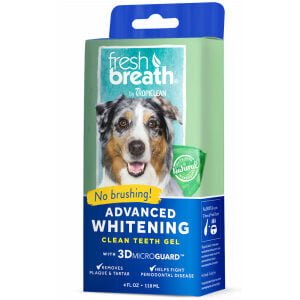 Τζελ για τον καθαρισμό δοντιών των σκύλων TropiClean Fresh Breath Advanced Whitening Gel 118ml
