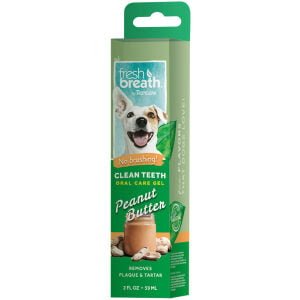 Τζελ για τον καθαρισμό δοντιών των σκύλων TropiClean Fresh Breath Clean Teeth Gel Peanut Butter 59ml