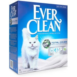 Άμμος Υγιεινής Ever Clean® Total Cover Clumping Cat Litter, Χωρίς Αρωμα 6L