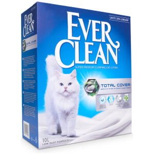 Άμμος Υγιεινής Ever Clean® Total Cover Clumping Cat Litter, 10lt, Χωρίς Αρωμα 10L