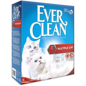 Άμμος Υγιεινής Ever Clean® Multiple Clumping Cat Litter, Αρωματική 6L