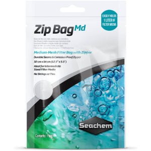 SEACHEM Zip Bag - Medium Mesh