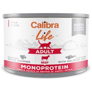Calibra Cat Life can Adult Beef 200gr