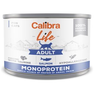 Calibra Cat Life can Adult Salmon 200gr
