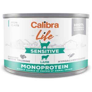 Calibra Cat Life can Sensitive Lamb 200gr