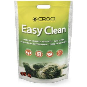 Άμμος υγιεινής CROCI CAT LITTER EASY CLEAN 3.6L SILICA