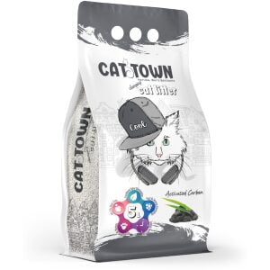 Άμμος γάτας Cat Town Active Carbon 5ltr