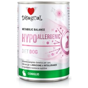Κονσέρβα σκύλου Disugual Diet Dog - Hypo Allergenic Με Κουνέλι 400gr