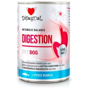 Κονσέρβα σκύλου Disugual Diet Dog - Digestion Με Λευκά ψάρια 400gr