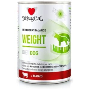 Κονσέρβα σκύλου Disugual Diet Dog - Weight Με Βοδινό 400gr
