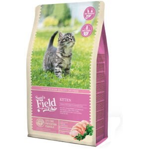 Ξηρά τροφή γάτας Sam’s Field Cat – Kitten – Κοτόπουλο 400gr