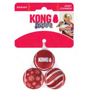 Παιχνίδι σκύλου KONG Holiday SqueakAir Ball 3pcs Small
