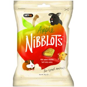 M&C NIBBLOTS FOR SMALL ANIMALS APPLE 30gr