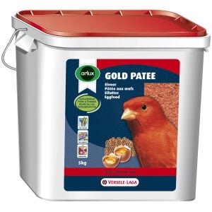 Τροφή πτηνών Versele-Laga Orlux Gold Patee Red Υγρή Αυγοτροφή Καναρινιών Κόκκινη 5kg
