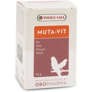 Συμπλήρωμα Διατροφής Πτηνών Versele-Laga Oropharma Muta-Vit 25g