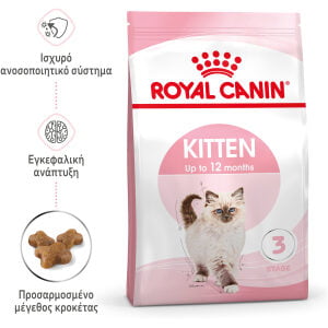 ROYAL CANIN FELINE HEALTH NUTRITION KITTEN 400G Ξηρή τροφή για νεαρές γάτες απο 4 μέχρι 12 μηνών