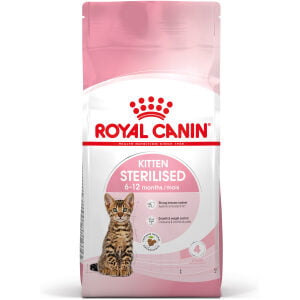 ROYAL CANIN FELINE HEALTH NUTRITION KITTEN STERILISED 400GR Ξηρή τροφή για στειρωμένες νεαρές γάτες