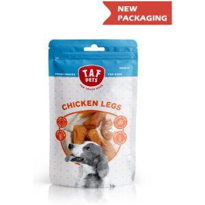 Λιχουδιές σκύλου Taf Pets Fresh Dog Treats κοτόπουλο με ασβέστιο σε σχήμα κόκαλου 75 gr