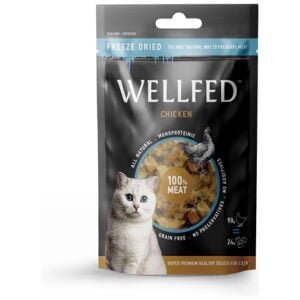 Λιχουδιές γάτας Wellfed Cat Freeze Dried Κοτόπουλο 24gr